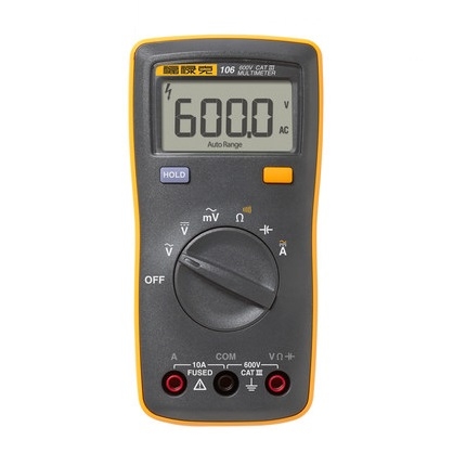 福禄克FLUKE 106 数字万用表 福禄克万用表万用表数字 袖珍